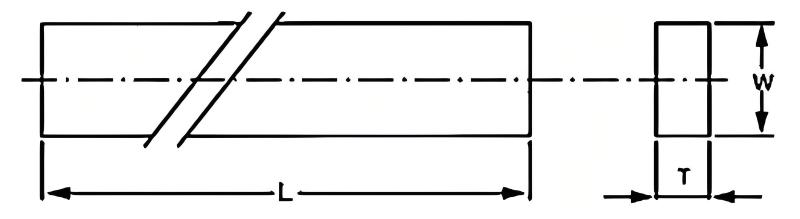 tungsten carbide square bar sizes