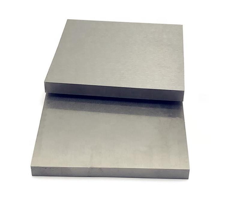 Placas de carboneto cimentado de tungsténio não magnético de alta qualidade YN10 4 placas de carboneto cimentado de tungsténio não magnético