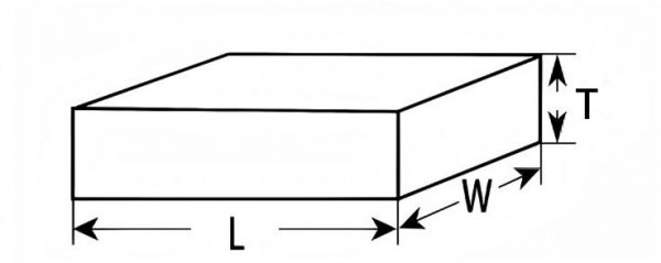Placas de carboneto cimentado de tungsténio não magnético de alta qualidade YN10 2 tamanhos de carboneto cimentado de tungsténio não magnético